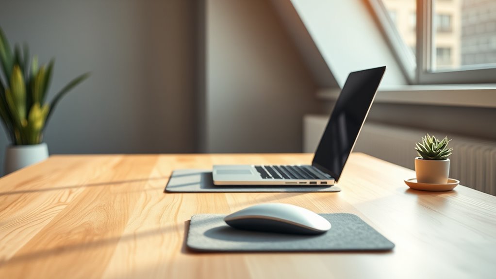 optimal desk distance guideline