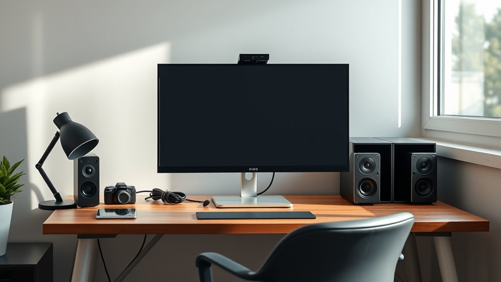 optimal monitor ergonomic setup