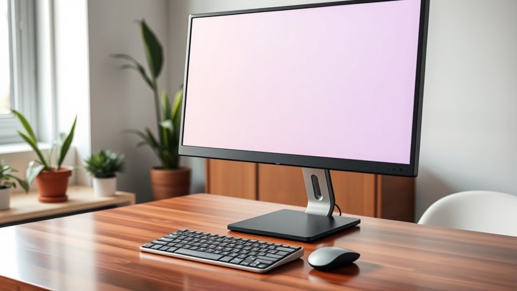 optimal monitor ergonomic setup