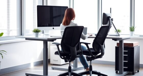 practice proper sitting posture