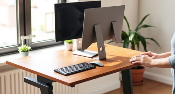 smooth standing desk transition