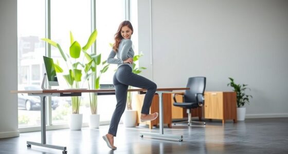 switch between sitting and standing