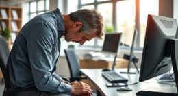 work related neck discomfort