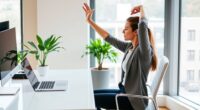 workplace relaxation yoga