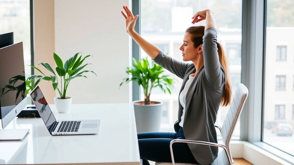 workplace relaxation yoga