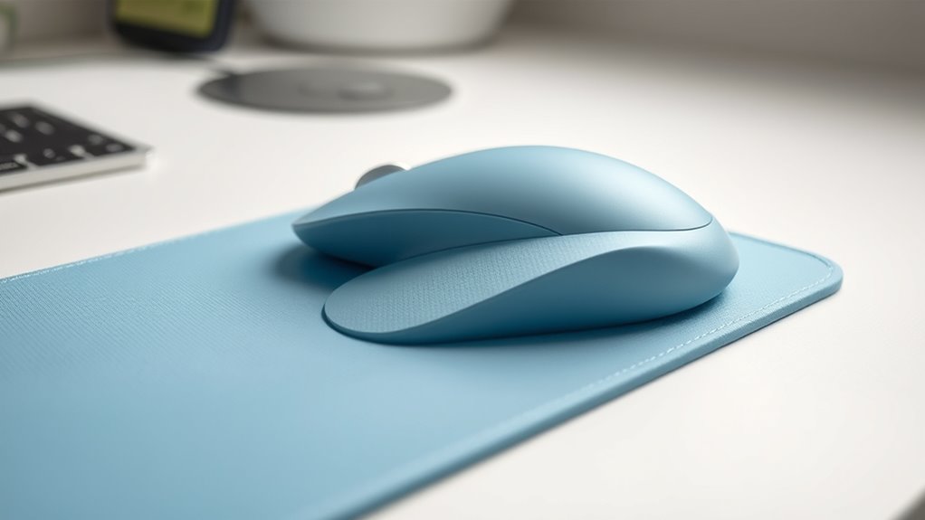 wrist support enhances ergonomic comfort