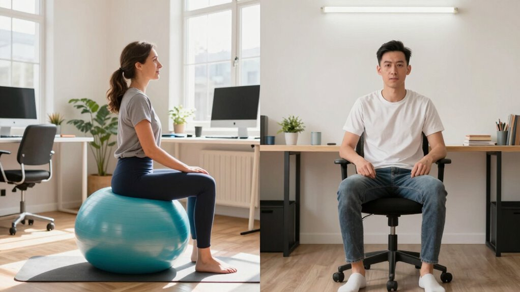 active sitting promotes ergonomic health