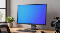 adjust monitor to eye level