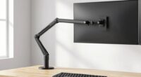 adjustable tall monitor arms
