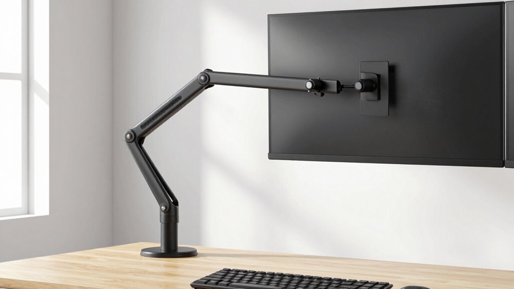adjustable tall monitor arms