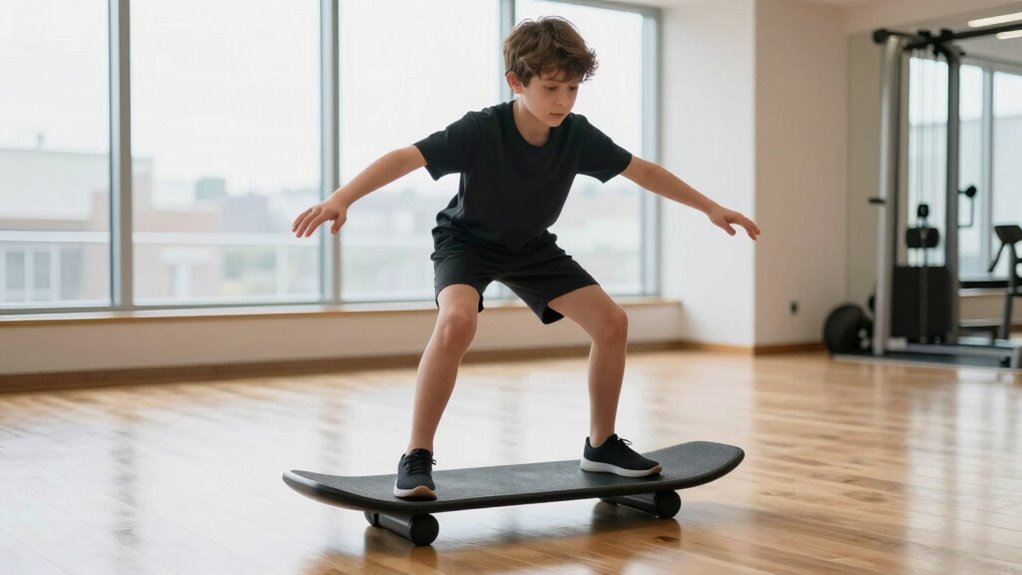 begin balance board safely