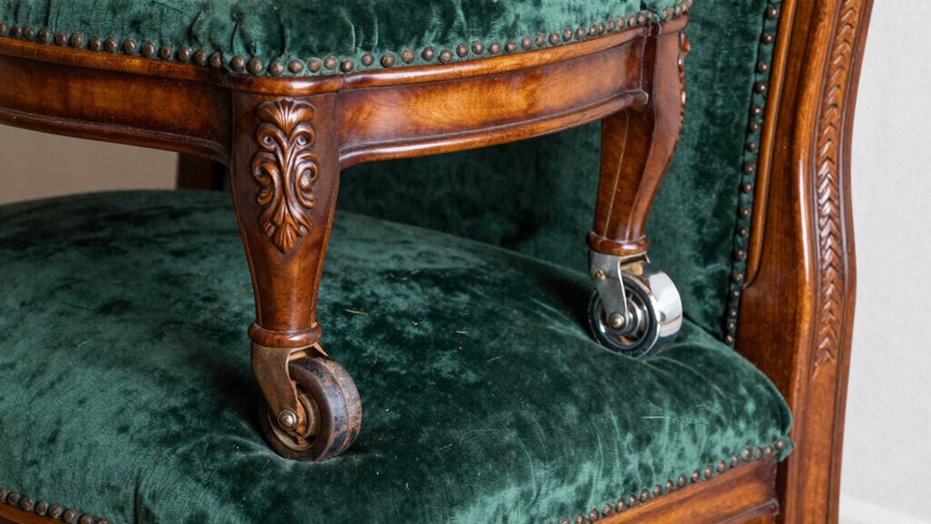 caster material and capacity