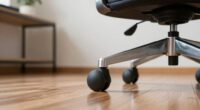 chair wheels impact comfort
