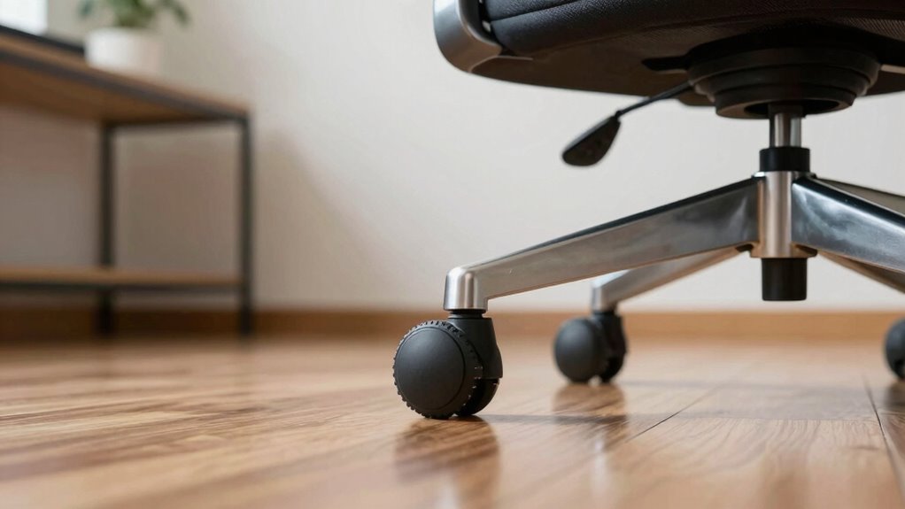 chair wheels impact comfort