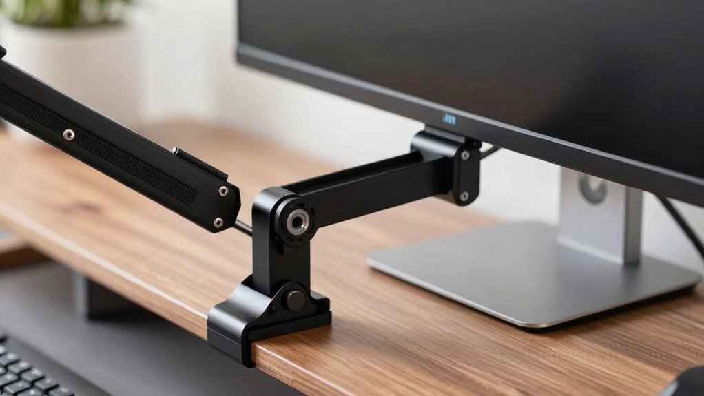 clamp vs grommet monitor mounts