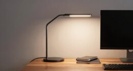 compatible desk lighting setup