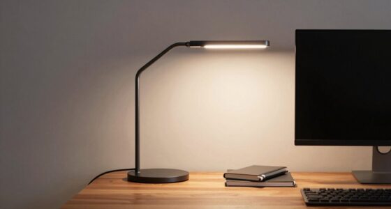 compatible desk lighting setup
