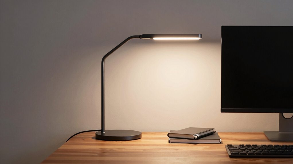 compatible desk lighting setup