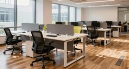 designated paths for standing desks