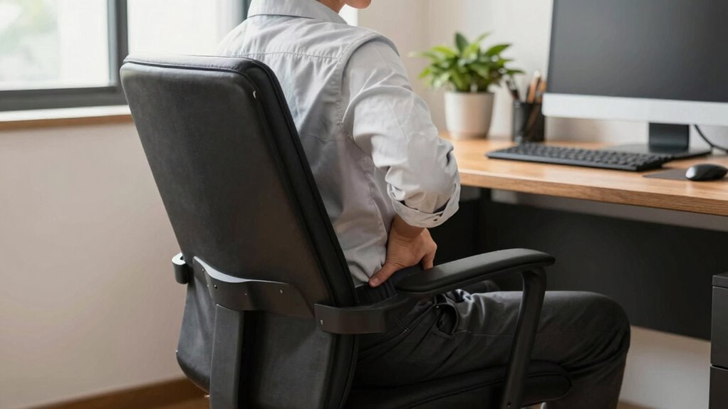 desk chair tailbone relief