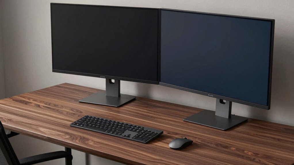 desk depth varies quickly