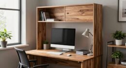 desk hutch affects ergonomics