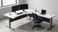 desk layout comparison results