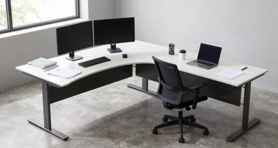 desk layout comparison results