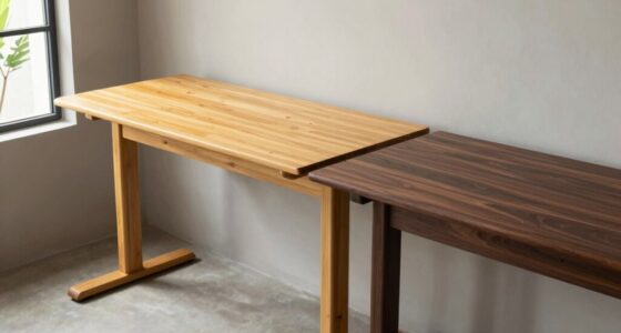 desk material comparison choice