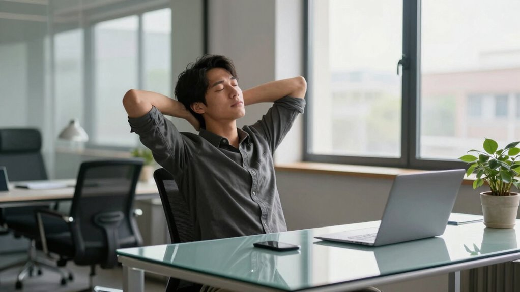 desk workout routine