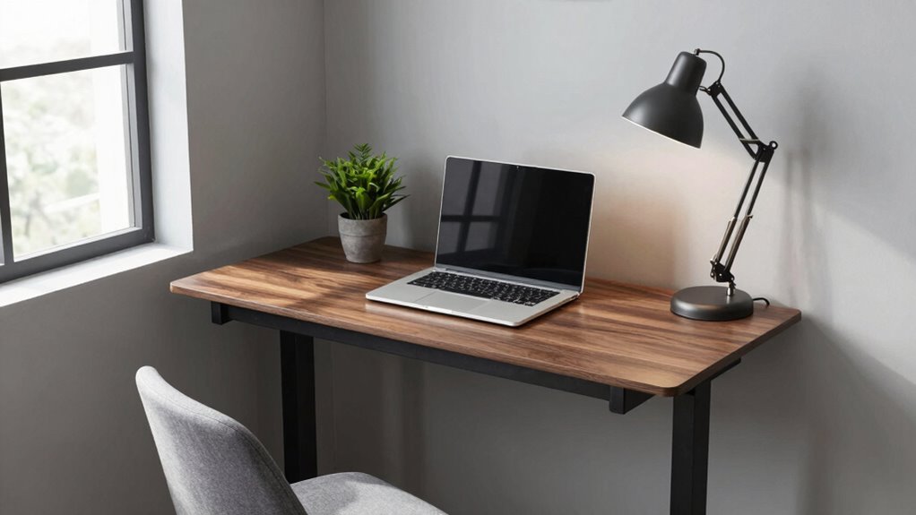 efficient space saving workstation setup