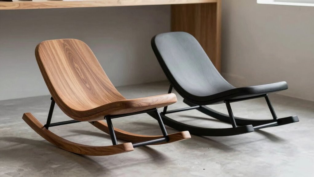 encourages movement through rocking
