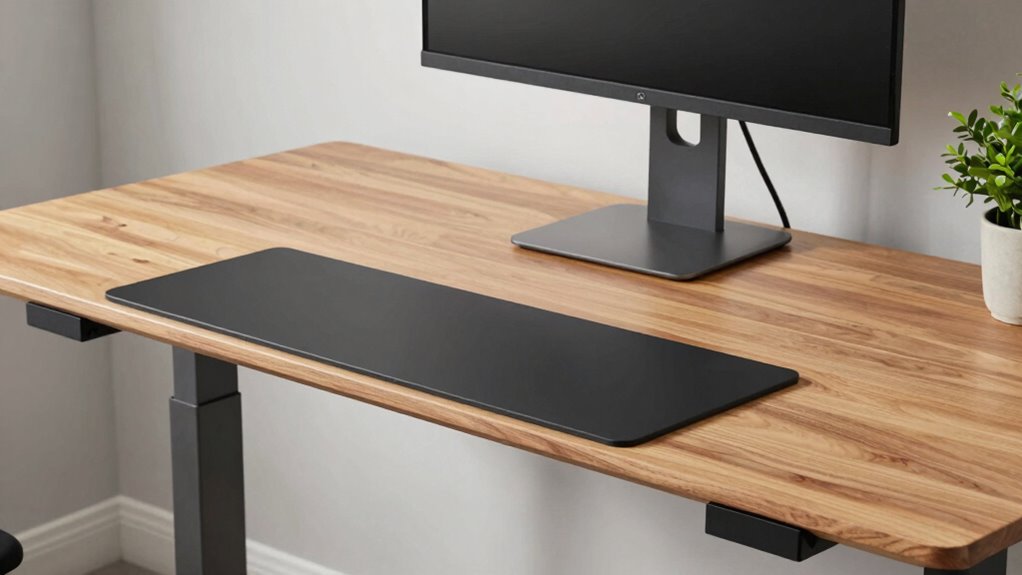 ergonomic keyboard tray positioning