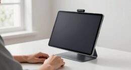 ergonomic pen display setup