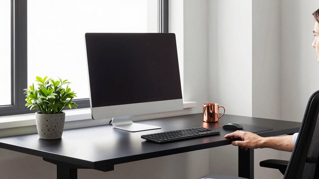 ergonomic sit stand routine