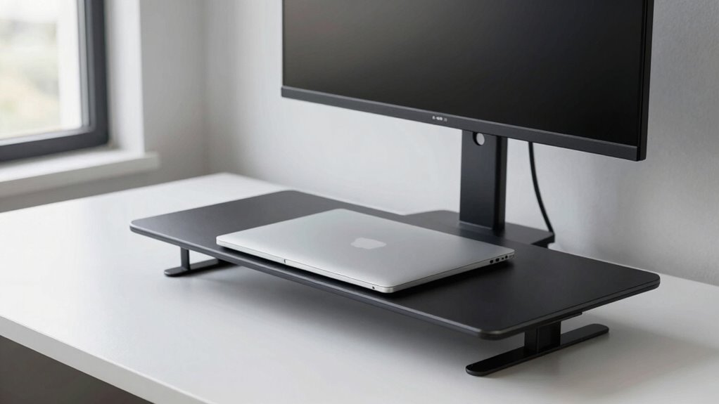 ergonomic space saving workspace solution
