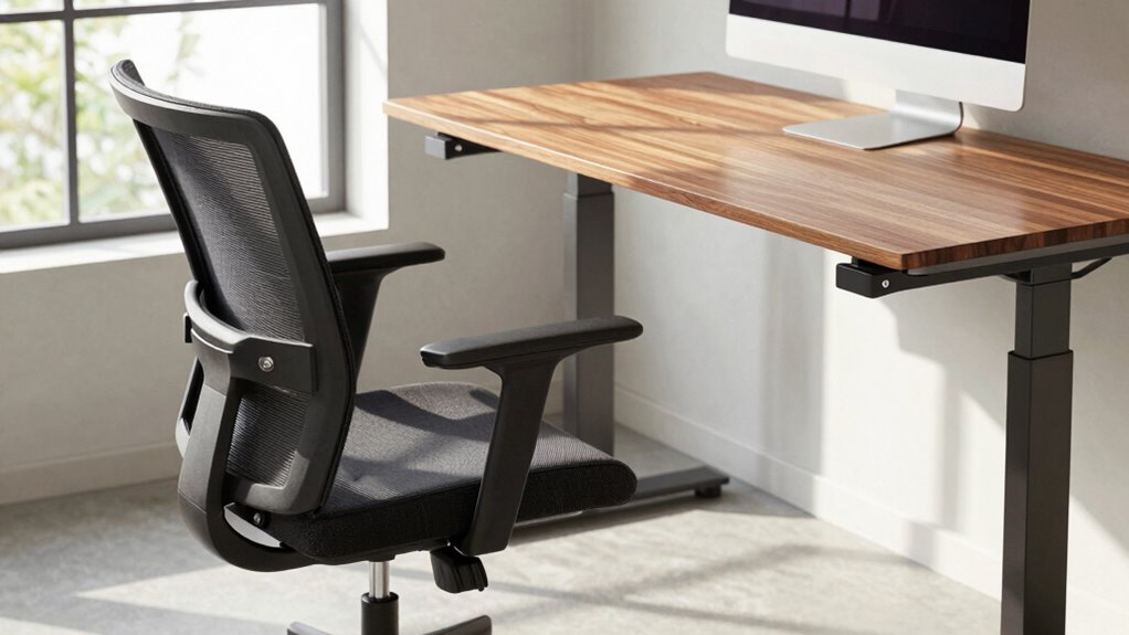 ergonomic workspace combination