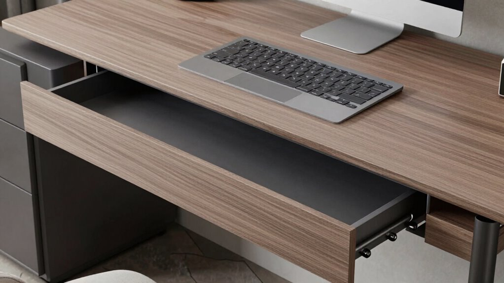 ergonomic workspace organization options