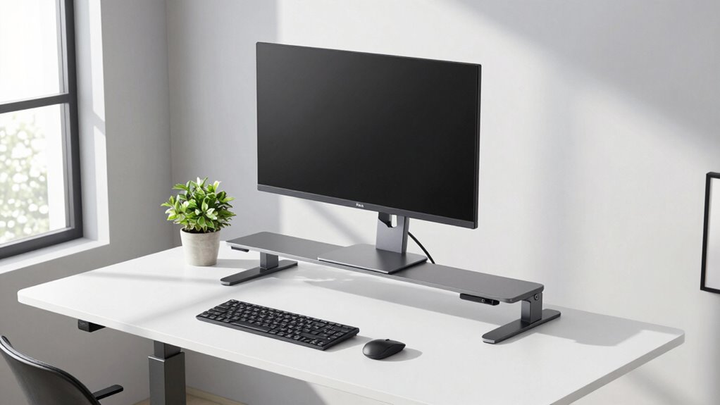 ergonomic workspace over size