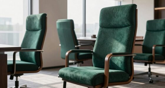 high back chairs improve posture