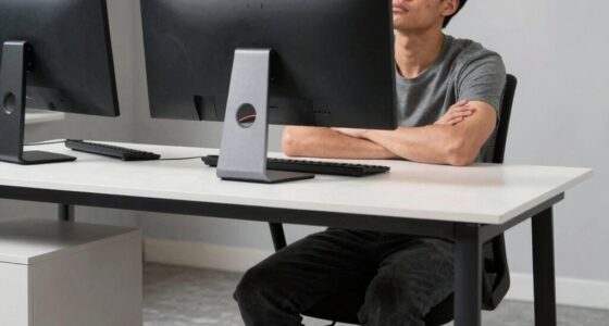 incorrect desk size ergonomics