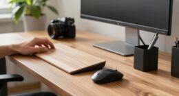 left handed desk arrangements