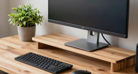 measure desk depth first