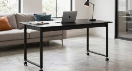 mobile desk transforms space