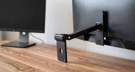 monitor mount installation options