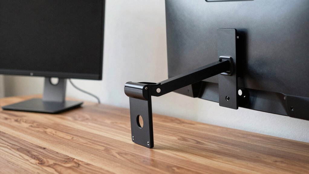 monitor mount installation options