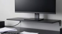 monitor shelf impact