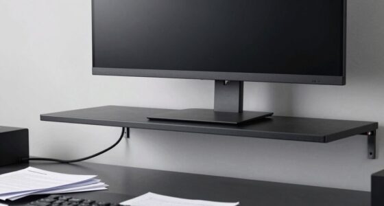 monitor shelf impact