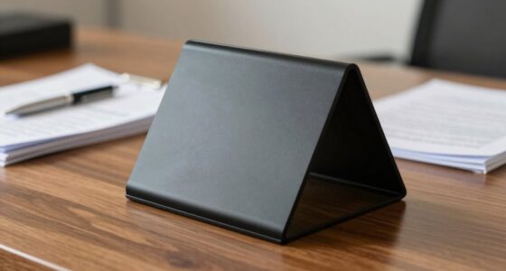 optimal angle for document holders