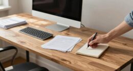 optimize desk layout
